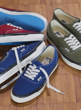 日本代购直邮VANS PREMIUM AUTHENTIC 44 DECK休闲帆布鞋