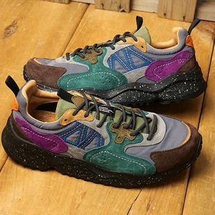 SOLIN MOUNTAIN Dark gray 日本代购 Bottle运动鞋 山雾花野Flower