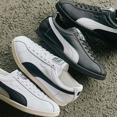 日本代购直邮puma BRASIL CAPOEIRA真皮制复古休闲运动板鞋男女