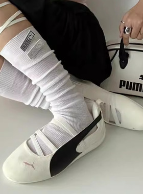 日本代购直邮PUMA SPEEDCAT BALLET SD联名ROSE薄底芭蕾鞋