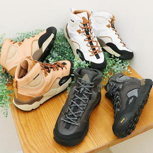 山雾花野Flower HI皮高帮徒步鞋 MOUNTAIN COUNTRY BACK 日本代购