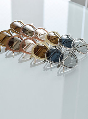 日本代购直邮ciqi mills clear日本制防紫外线原宿太阳镜男女款