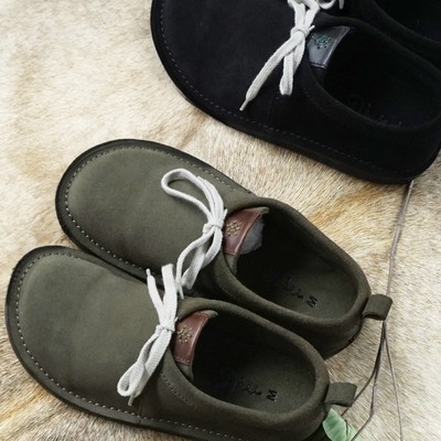 日本代购直邮DIU  Hortensia磨砂皮三色女款休闲皮鞋25AW