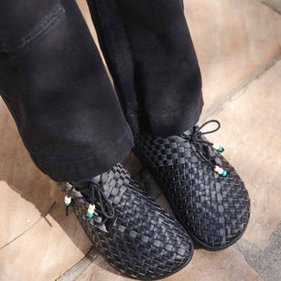 日本代购直邮MALIBU SANDALS MATADOR CHUKKA编织复古一脚蹬凉鞋