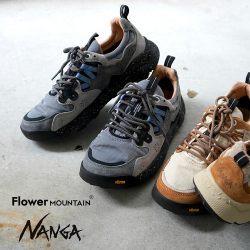 日本代购山雾花野Flower MOUNTAIN联名NANGA YAMANO3徒步登山鞋