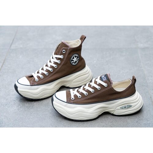 折扣日本直邮 CONVERSE匡威 R SURGETRAINER SA厚底帆布鞋限定棕