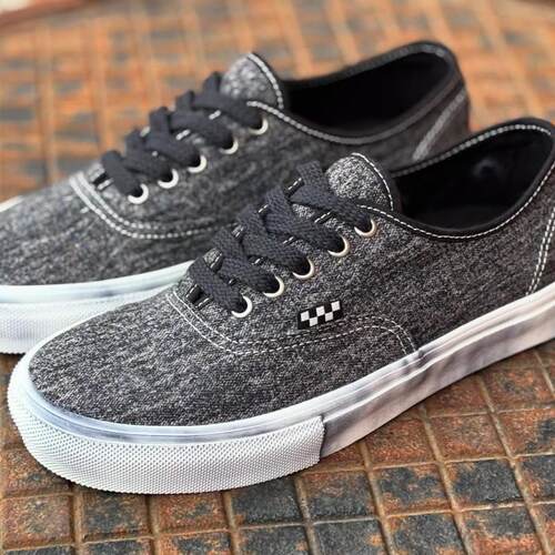 日本代购直邮VANS SKATE AUTHENTIC丹宁布做旧休闲板鞋运动鞋