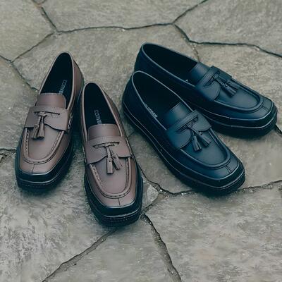 日本代购直邮converse ALL STAR SQUARETOE LOAFER皮质乐福鞋