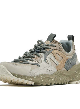日本代购山雾花野Flower MOUNTAIN SOLIN Beige Gray运动鞋