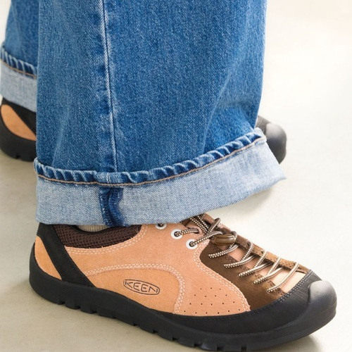 日本代购直邮KEEN JASPER ROCKS SP Cork/Java25AW抽绳运动鞋女