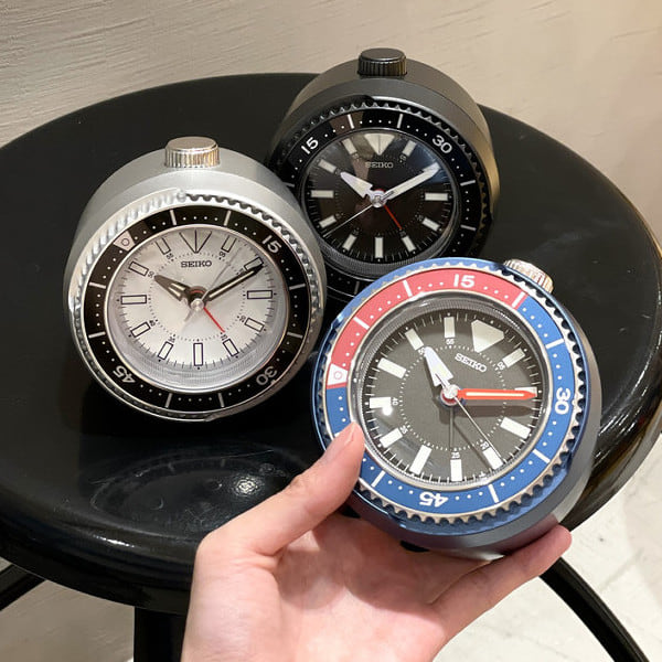 日本代购直邮SEIKO TC208限定BEAMS闹钟台钟三色25