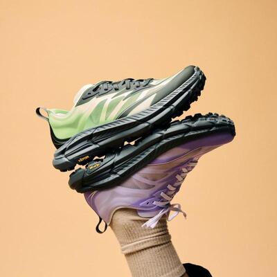 日本代购直邮HOKA MAFATE SPEED 4 LITE玛法特紫绿徒步越野鞋
