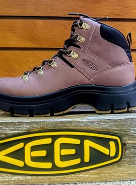 日本代购直邮KEEN KOSA PYRENEES比利牛斯系列中帮登山鞋女款舒适