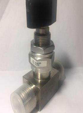 FUJIKIN L.NO.AURGE000 C.NO.006115手动隔膜阀