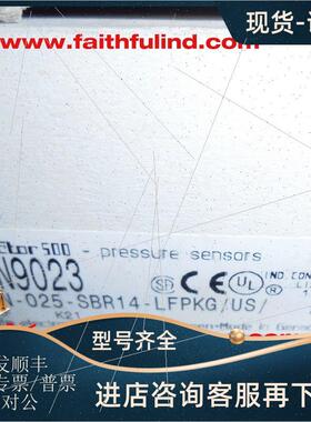 议价IFM PN9023 易福门压力传器 PN-025-SBR14-LFPKG/US/ /V