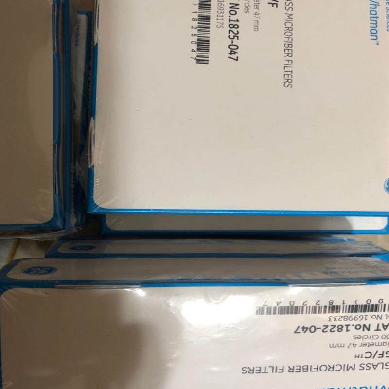 英国Whatman滤膜1825-047 1822-150 100/盒玻璃纤维滤膜