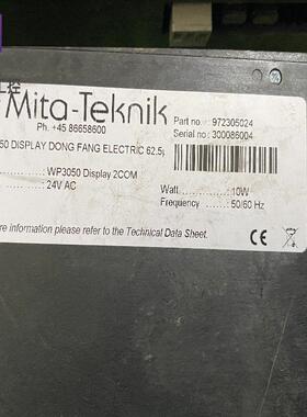 MITA-TEKNIK米塔触摸屏WP3050 DISPLAY 1 2COM