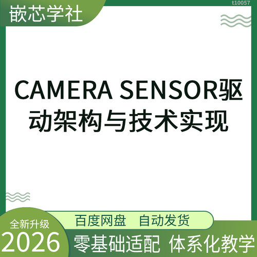 Camera Sensor驱动开发 V4L2图像传感器教程资