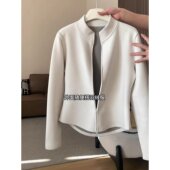 亲肤保暖双面德绒加厚立领长袖 卫衣外套女秋冬保暖双拉链打底上衣