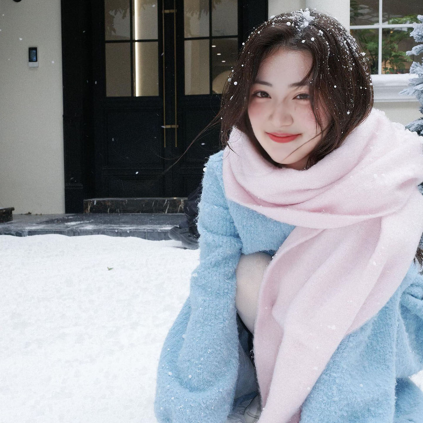 粉色围巾女冬季韩系氛围感软糯纯色保暖加厚马海毛围脖披肩外搭潮,服饰配件/皮带/帽子/围巾,围巾/丝巾/披肩,淘宝优惠券,粉丝福利购,淘宝优惠卷