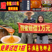 土蜂蜜纯正天然野生农家自产正宗无添加孕妇百花结晶洋槐蜂蜜