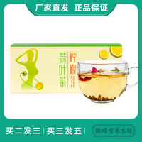 浩軒堂檸檬荷葉茶山楂大麥袋裝正品盒裝組合袋泡代用茶