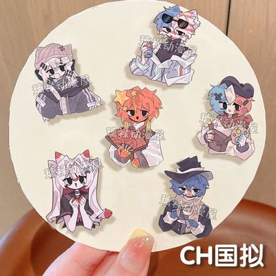ch五常国拟瓷霓虹美俄英法徽章