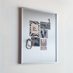 磁吸包豪斯现代简约装饰画磁吸摆画抽象客厅挂画小众艺术铝合金框