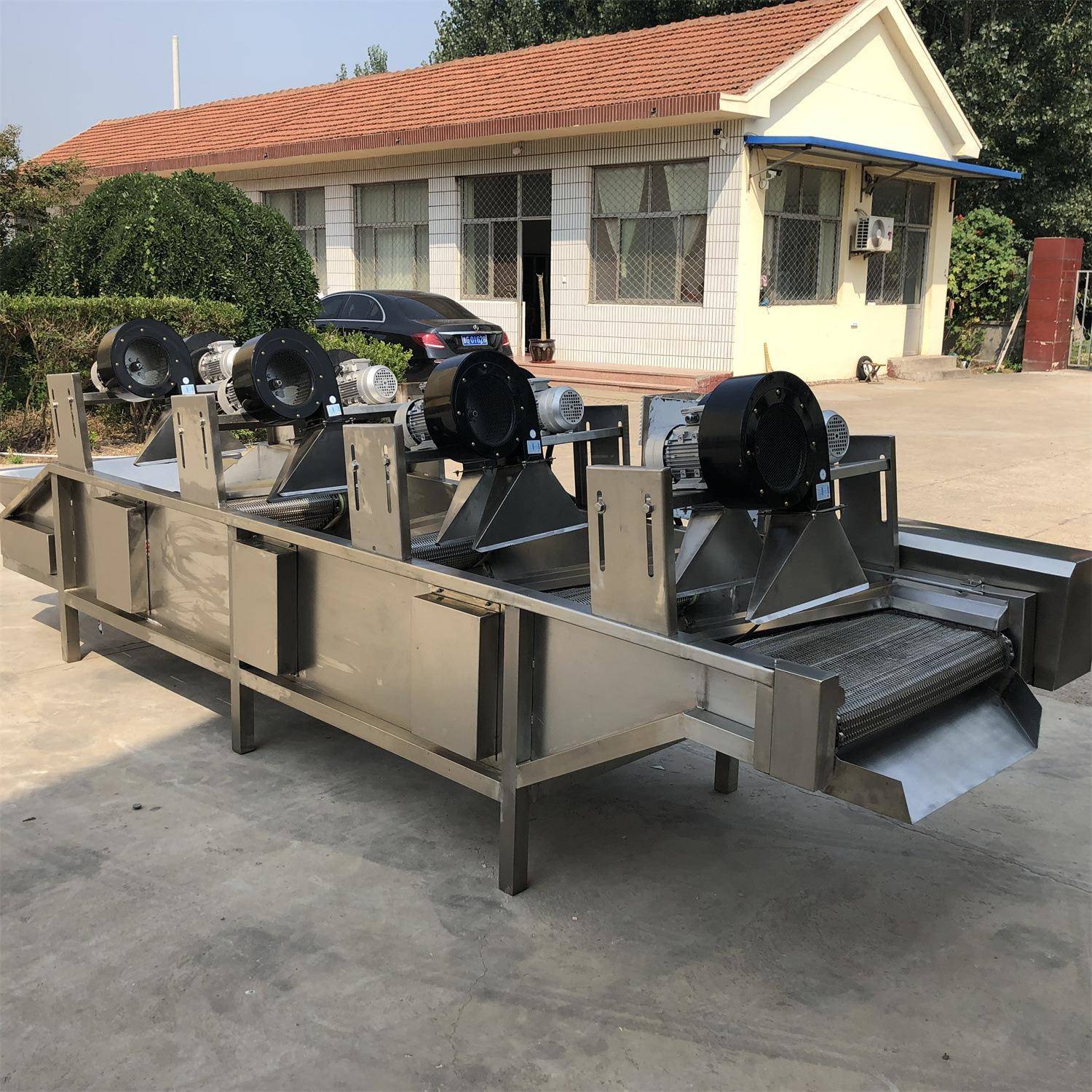 翻转式风干机全自动袋装食品粽子风干机包装袋风干机蔬菜清洗风干