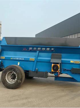 35马力三轮车撒粪车全地形大棚施肥机农业抛洒牵引式抛洒车