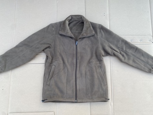 武汉军旭厂抗静电冬季备勤服抓绒衣男士保暖摇粒绒外套加绒卫衣