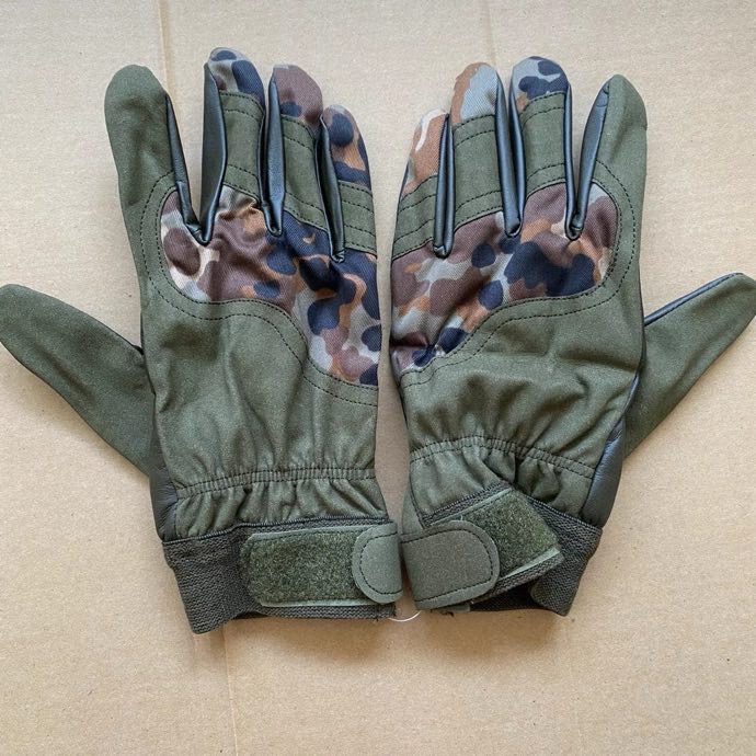 03内手套冬季男女摩托骑行抓绒保暖战术户外运动训练分指手套