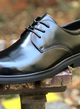 3515厂CX11皮鞋系带男商务正装结婚新郎鞋休闲百搭德比鞋