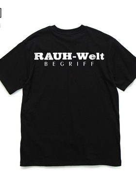 SMSG改装车RWB中井启小众男生简约潮牌短袖衫男女宽松重磅纯棉T恤