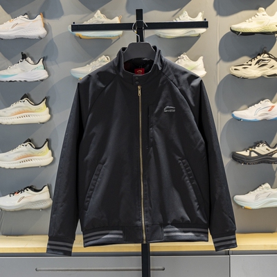 李宁日进斗金系列男子宽松夹克