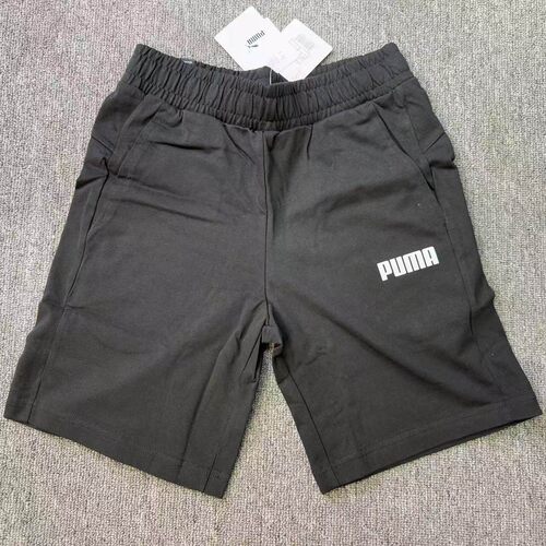 彪马Puma 黑白字母胶印Logo男子运动休闲短裤五分裤855281
