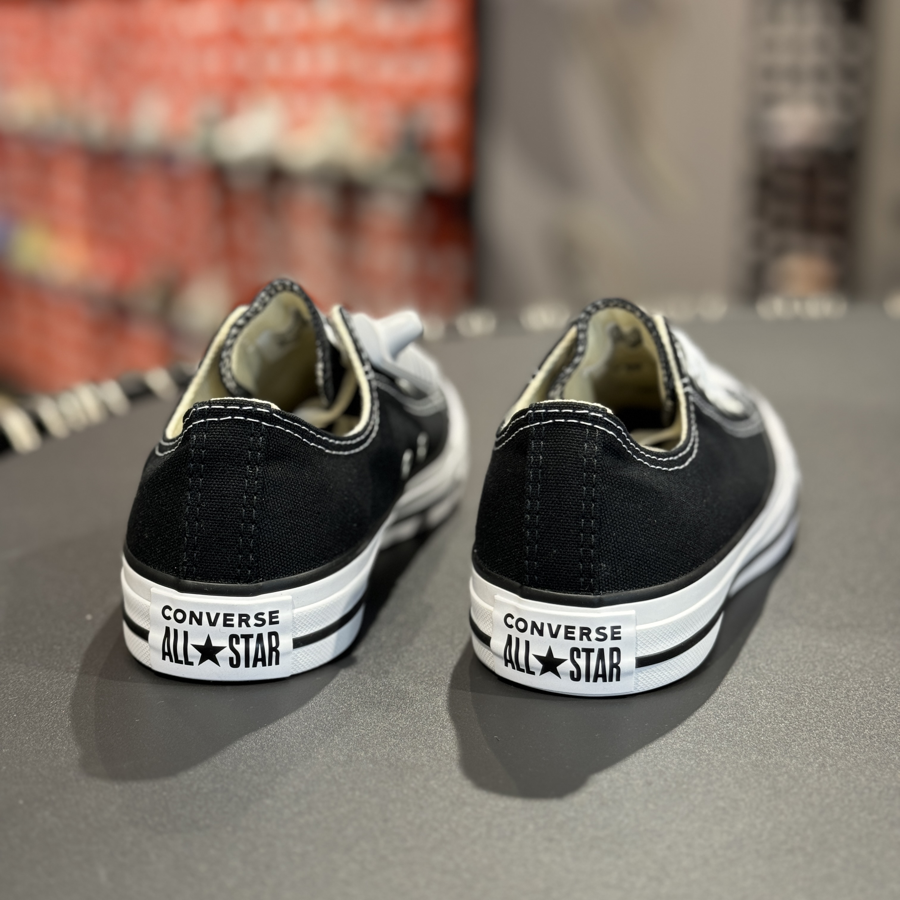 匡威Converse经典男女情侣休闲运动复古百搭黑白低帮帆布鞋101001