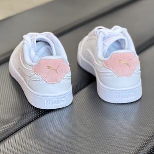 彪马PUMA男女情侣复古低帮轻便透气百搭运动休闲板鞋 309668 小白鞋