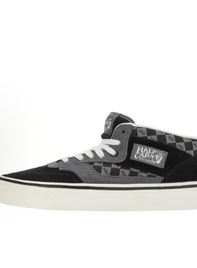 vans 春秋灰色half cab百搭舒适女子休闲翻毛皮板鞋VN0A5KX6BPO