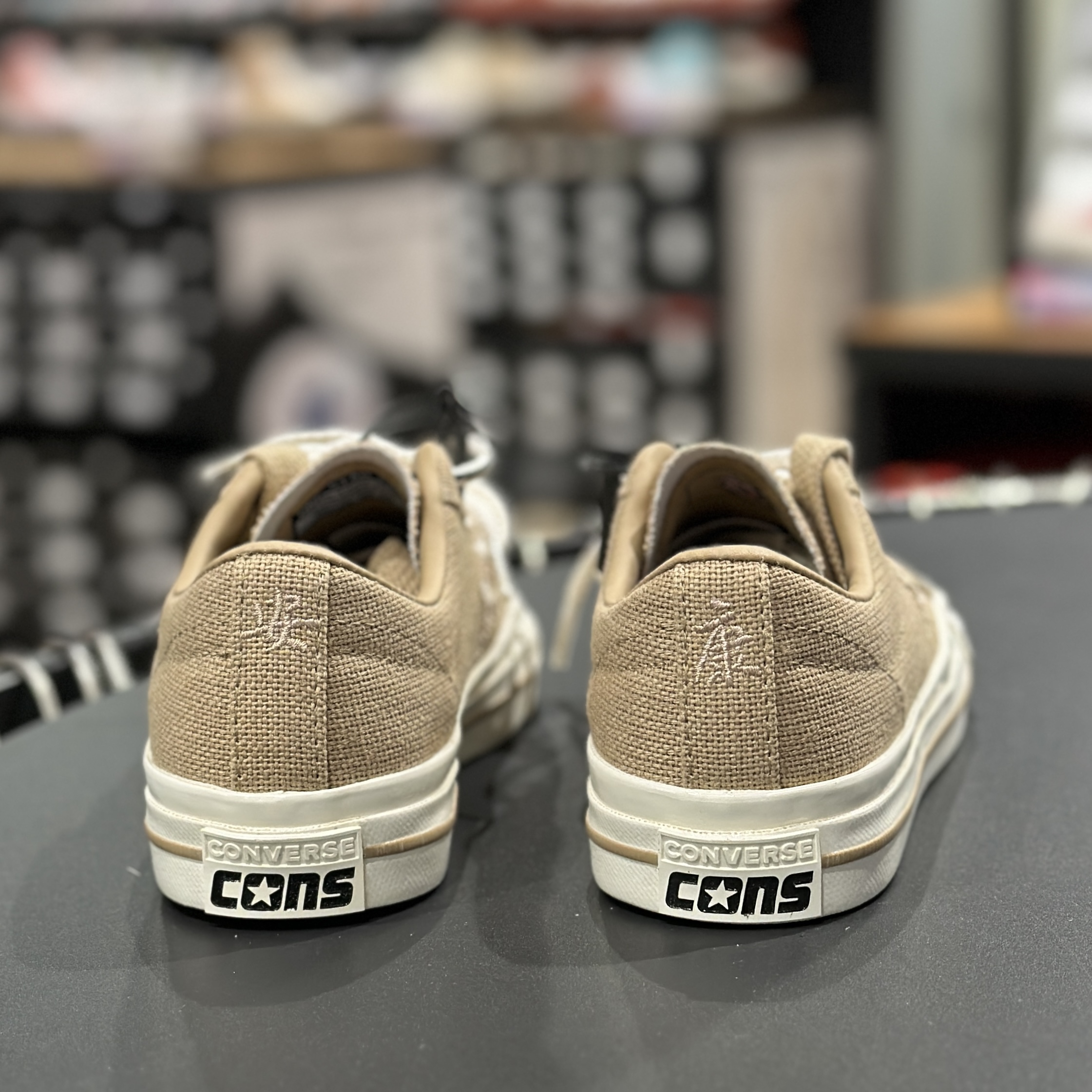 匡威Converse低帮One Star棕色帆布休闲运动帆布鞋滑板鞋A06074C