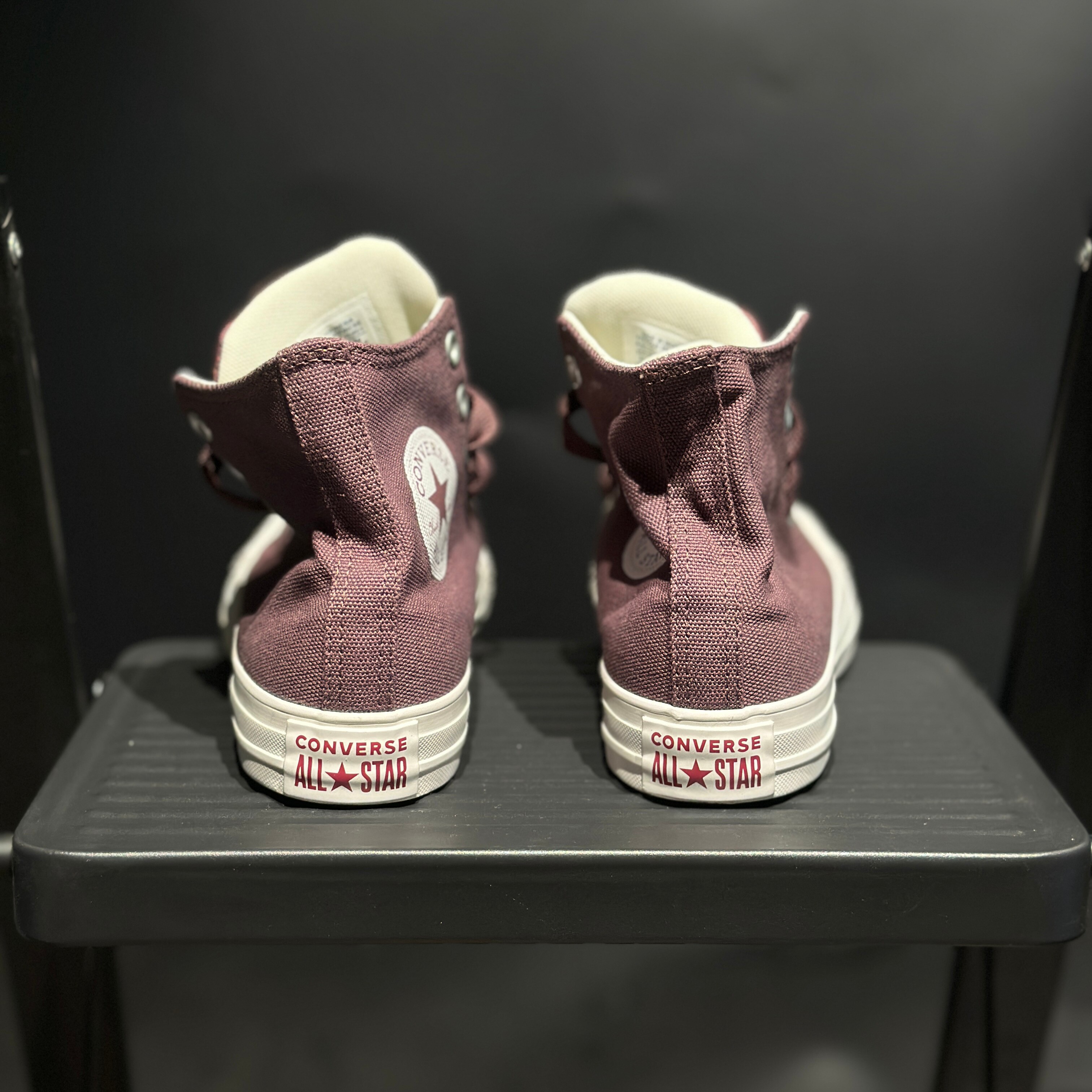【坏蛋】Converse匡威运动帆布男女学生高帮鞋酒红色春夏A10510C
