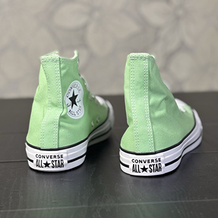坏蛋的店匡威男女款经典款薄荷绿高帮帆布鞋休闲板鞋170465C N仓