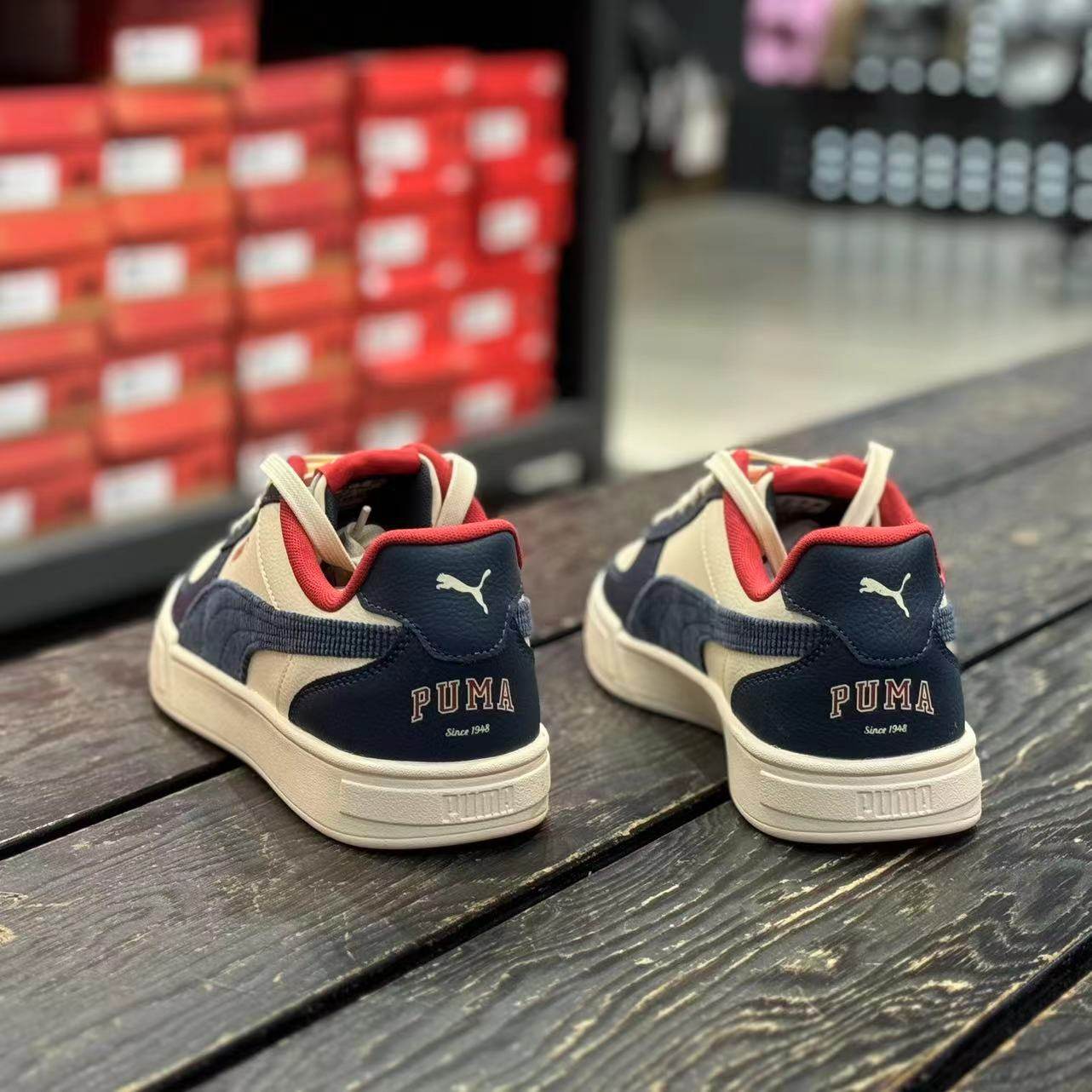 PUMA/彪马秋季女款低帮经典复古拼色午夜蓝透气休闲板鞋401736,运动鞋new,板鞋,淘宝优惠券,粉丝福利购,淘宝优惠卷