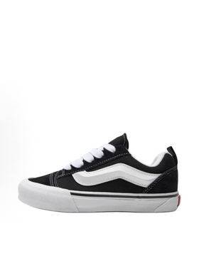 Vans 春秋季黑色新款百搭舒适儿童休闲面包板鞋子VN000CYU6BT