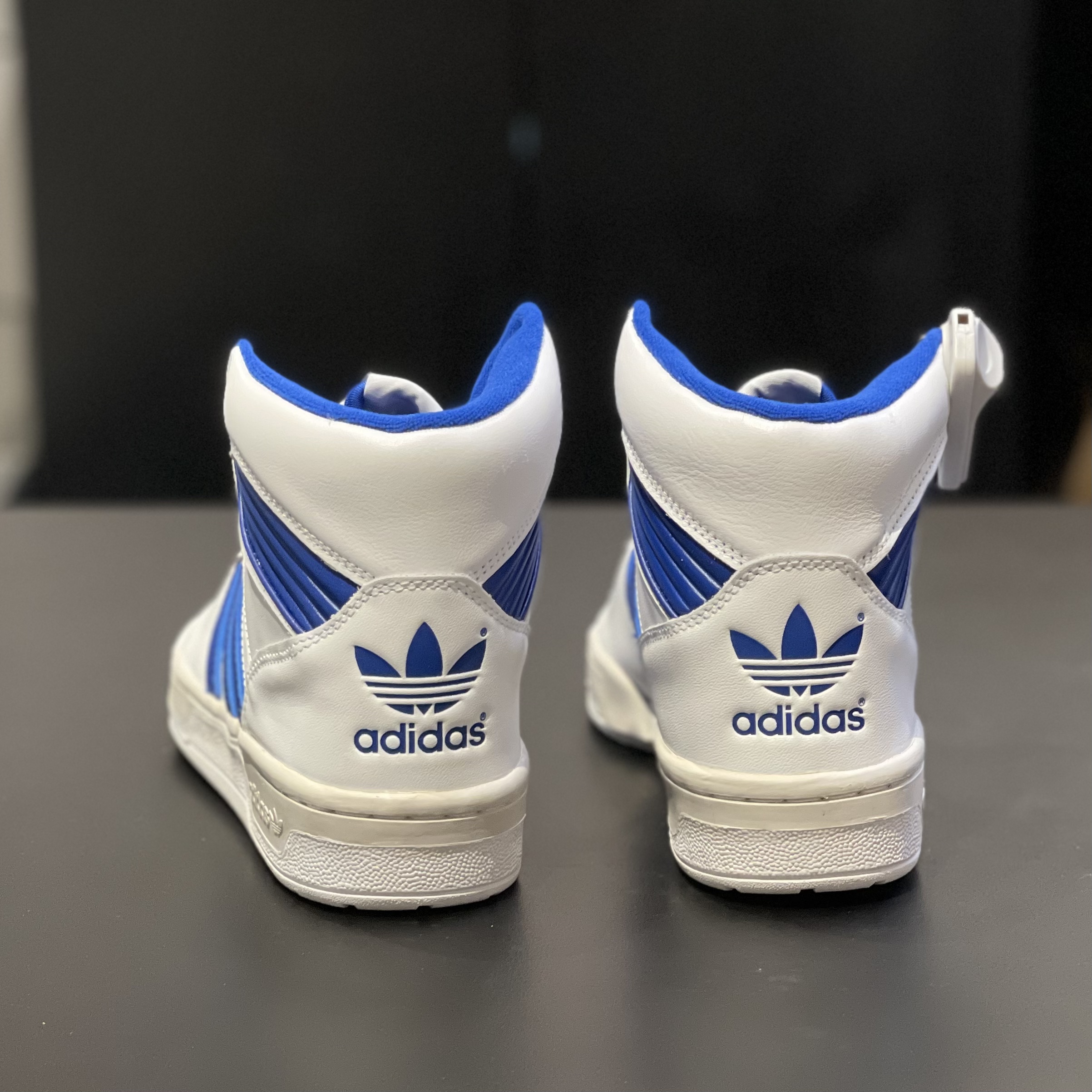 Adidas/阿迪达斯 三叶草 FORUM 男女复古耐磨高帮休闲板鞋 EF6408