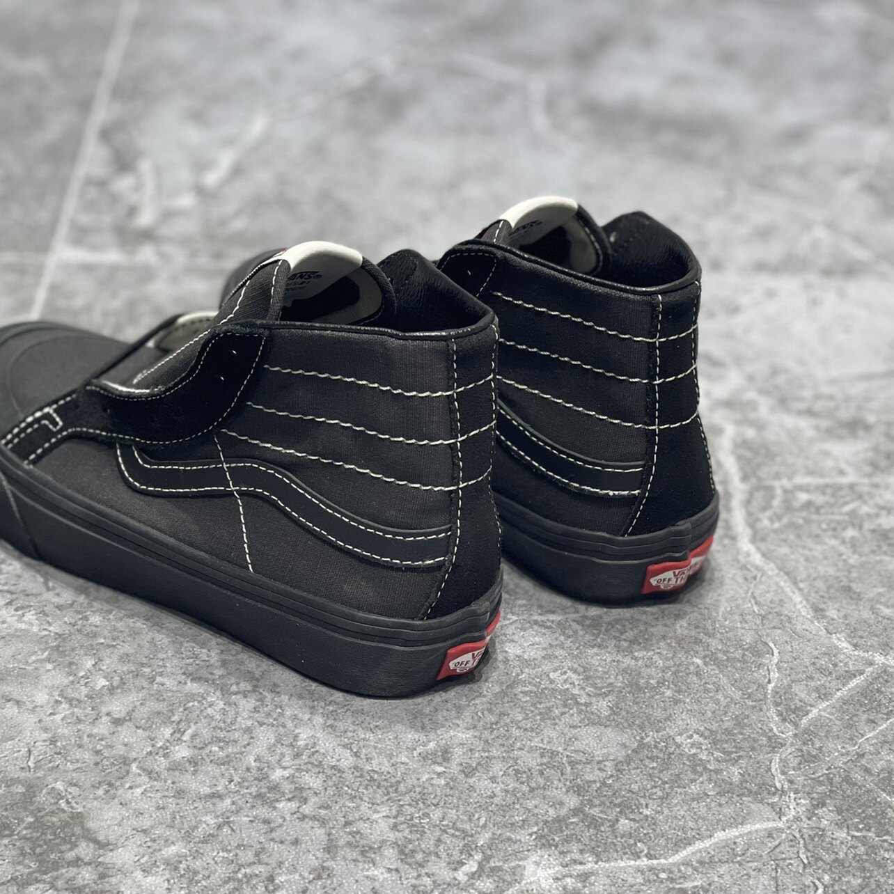 vans范斯sk8hi黑武士高帮男女子运动休闲帆布滑板鞋子vn0a3mv12u3