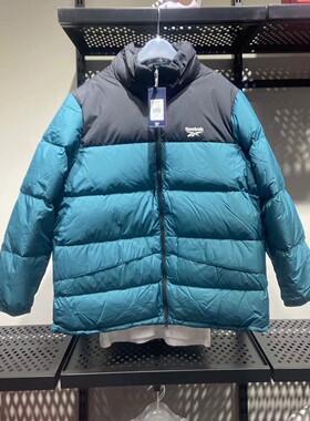 锐步/Reebok JACKET男女同款冬季保暖羽绒服运动休闲面包服HF2779