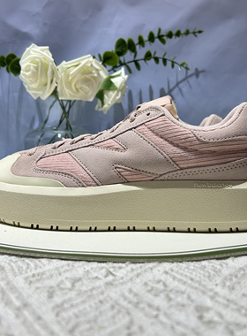 New Balance 302增高厚底可爱休闲百搭樱花粉男女同款板鞋CT302BC