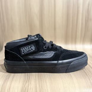 Vans Half Cab 舒适百搭防滑耐磨轻便休闲中帮滑板鞋VN000EFYBLA