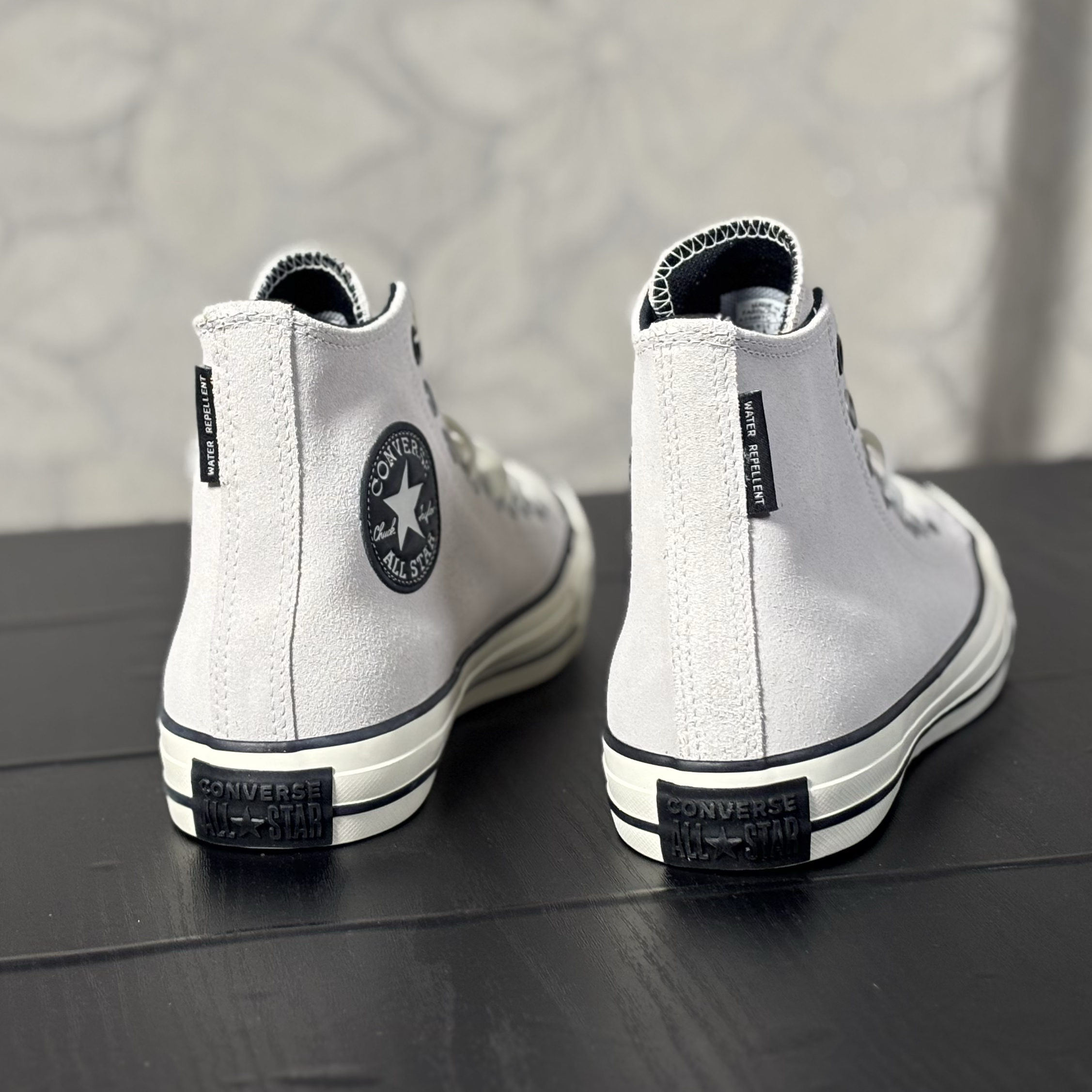 Converse 匡威新款男女灰色翻毛皮高帮休闲运动鞋板鞋A05697C N仓